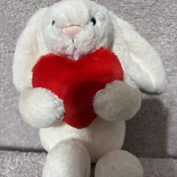 Valentine’s Day Jellycat bunny  small - Picture 2 of 2